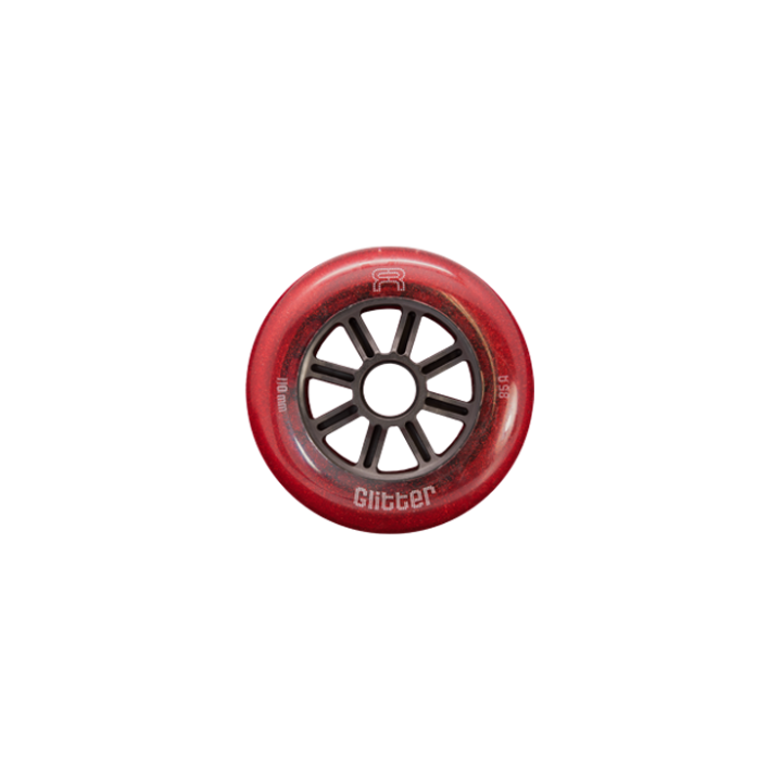 FR Glitter Red Wheel 110mm/88A