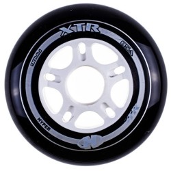 EDGE - HYPER XTR 100mm/85A - czarne - ZESTAW