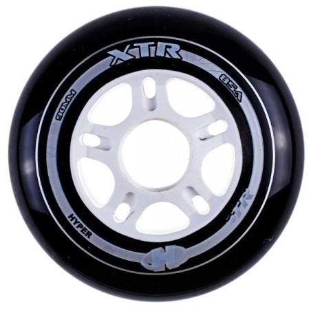 EDGE - HYPER XTR 100mm/85A - czarne - ZESTAW