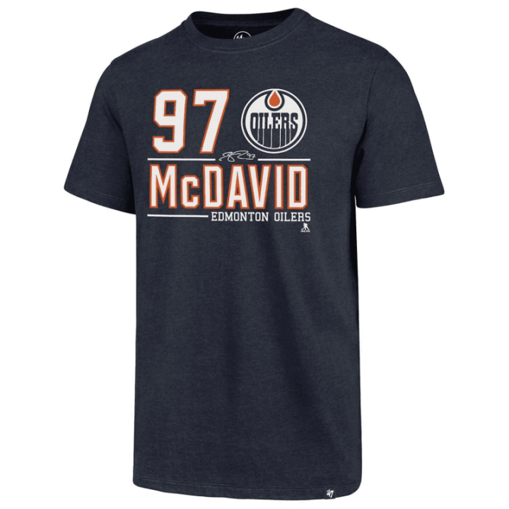 NHL Edmonton Oilers Connor McDavid '47 CLUB T-shirt
