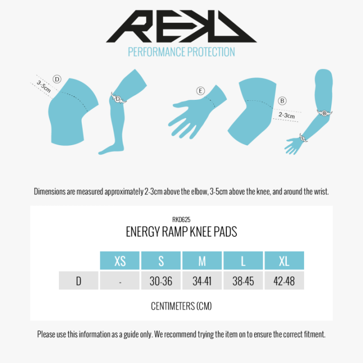 REKD Energy Ramp - ochraniacze na kolana