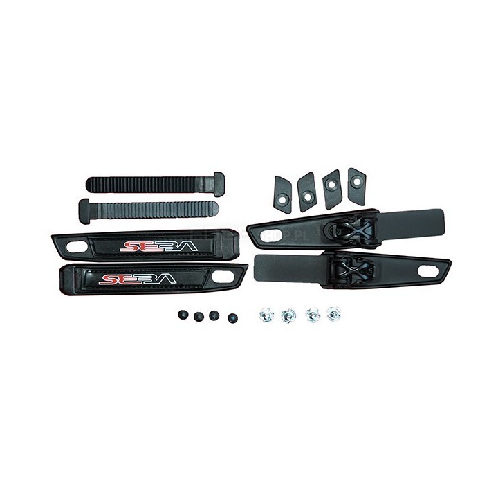 SEBA - DOUBLE STRAP - klamra 45 stopni - ZESTAW