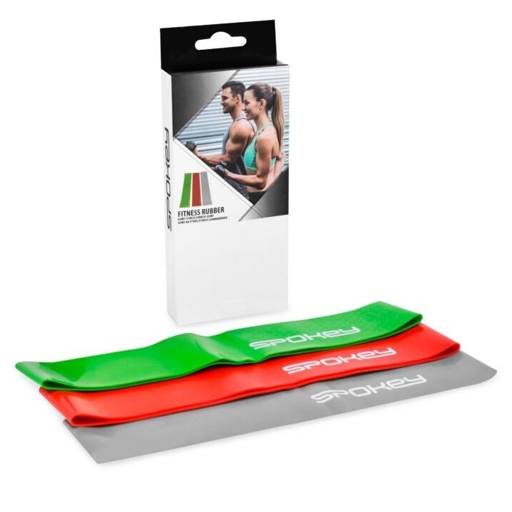Zestaw 3 gum mini band Spokey FLEX SET – dostępny w sklepie EDGE