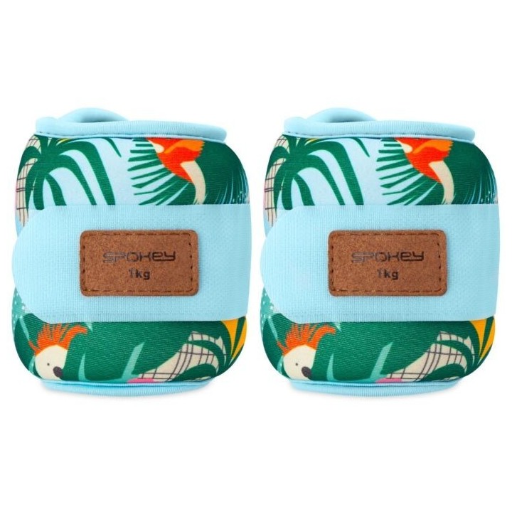 Obciążenia na kostki i nadgarstki Spokey HOME JUNGLE 2x 1 kg