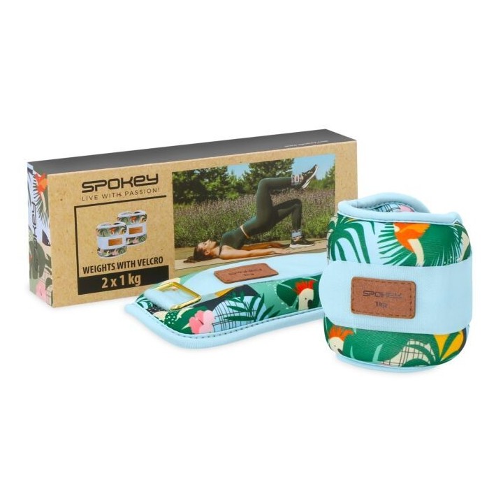 Obciążenia na kostki i nadgarstki Spokey HOME JUNGLE 2x 1 kg – dostępny w sklepie EDGE