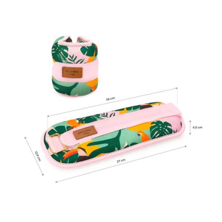 Obciążenia na kostki i nadgarstki Spokey HOME JUNGLE 2x 1,5 kg – dostępny w sklepie EDGE