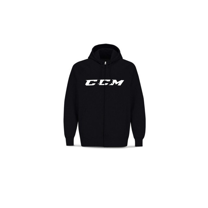 Bluza z kapturem CCM Full Zip CVC Senior