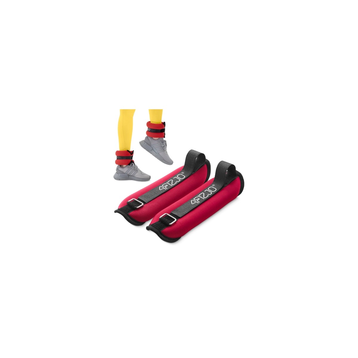 Obciążniki na kostki i nadgarstki 2 x 1 kg