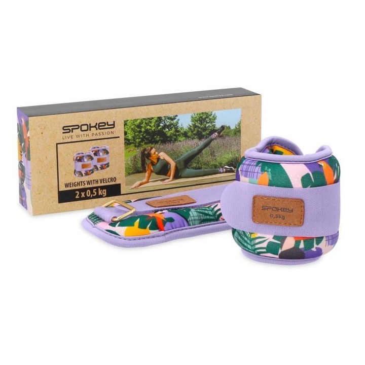 Obciążenia na kostki i nadgarstki Spokey HOME JUNGLE 2x 0,5 kg – dostępny w sklepie EDGE