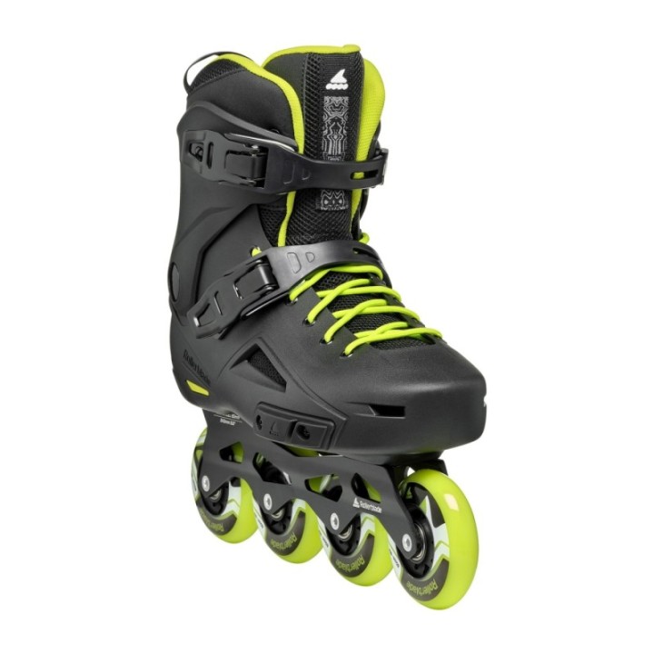 Rolki Rollerblade Lightning 80 Black/Lime – dostępny w sklepie EDGE