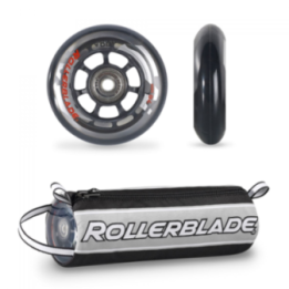 Zestaw kółka + łożyska + tulejki Rollerblade 76mm/80a