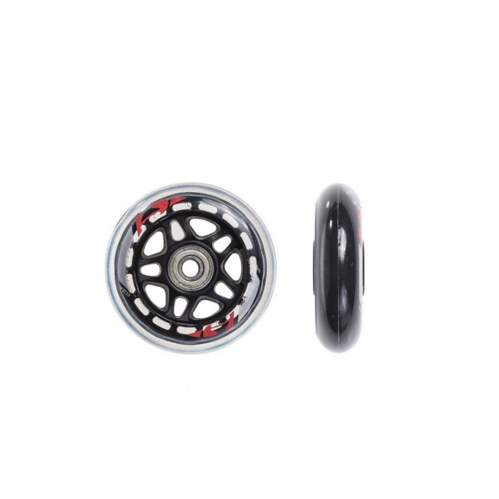 EDGE - Zestaw kółka + łożyska + tulejki Rollerblade 80mm/82a