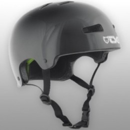 Kask TSG Evolution Youth - Black (połysk)