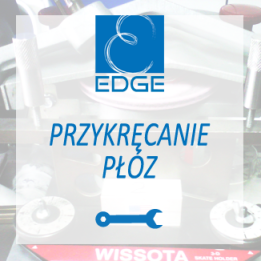 Przykręcenie płóz do buta