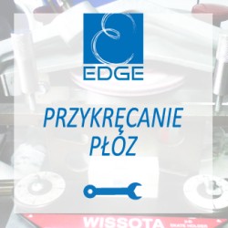 EDGE - Przykręcenie płóz do buta